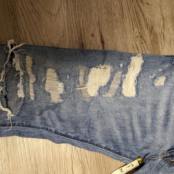 10/10 Ralph Lauren distressed "boyfriend" jeans, size 25, gorgeous! - Picture 5 of 7